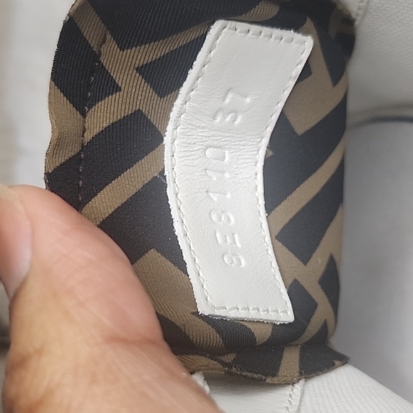 Authentic Fendi Force Sneakers FF Logo - Picture 13 of 13